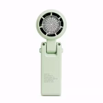 Back view of Mini Turbo Fan 607 rechargeable portable cooling fan
