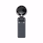 Black Portable Rechargeable Mini Turbo Fan 607 with High Speed Airflow